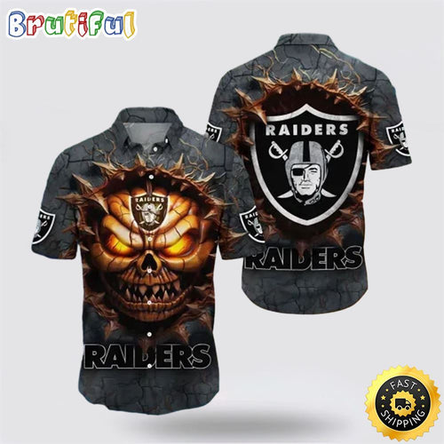 Raiders Hawaiian Shirt Halloween Horror Skull A Must Have For Any Halloween Party