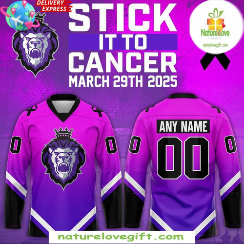 2026 Reading Royals Hockey Jersey Stick It to Cancer Fundraiser