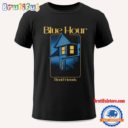 Real Friends Band Blue House Tour 2024 T Shirt