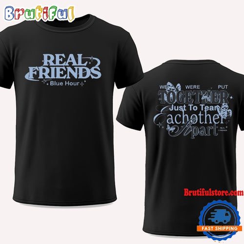 Real Friends Band The Butterfly We Were Put Together 2024 T Shirt