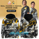 Real Madrid x Marvel 2025 Collab Special Hoodie