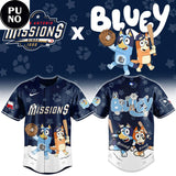 San Antonio Missions x Bluey Night 2026 Baseball Jersey