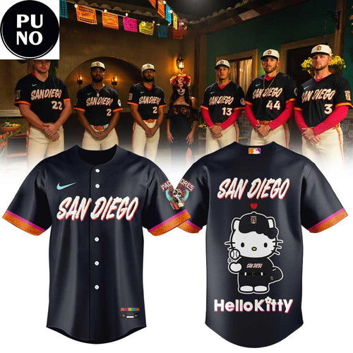 San Diego Padres City Connect x Hello Kitty 2026 Baseball Jersey