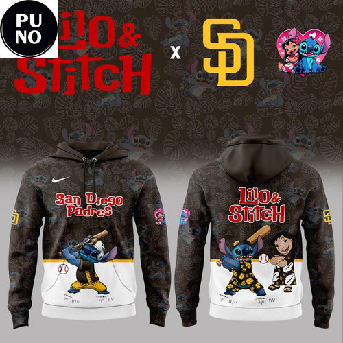 San Diego Padres x Lilo Stitch Night 2026 Hoodie