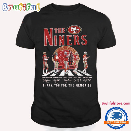 San Francisco 49ers Football Team Player Go On The Road T Shirt