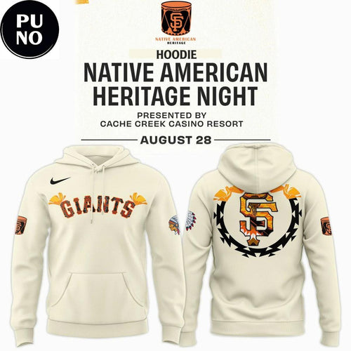 San Francisco Giants x Native American Heritage Night 2026 Hoodie