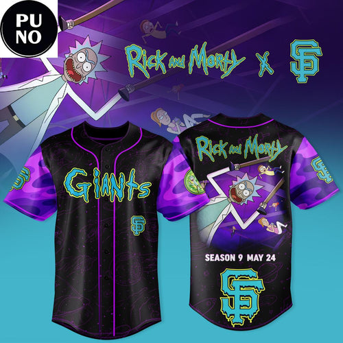 San Francisco Giants x Rick and Morty 2026 Baseball Jersey