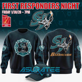 San Jose Barracuda First Responders Night 2026 Special Sweatshirt