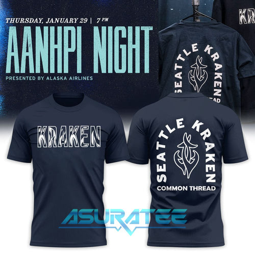Seattle Kraken AANHPI Night 2026 Limited Edition Shirt