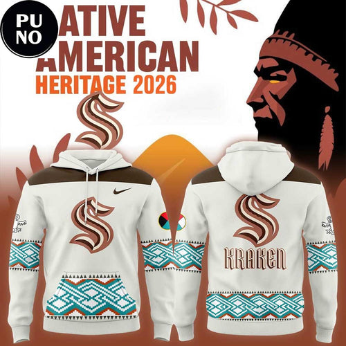 Seattle Kraken x Native American Heritage Night 2026 Hoodie