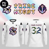 Seattle Kraken x Pride Night 2026 Common Thread Personalized Hockey Jersey