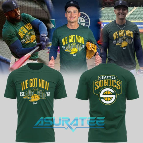 Seattle Mariners x Seattle SuperSonics Revival 2026 Shirt