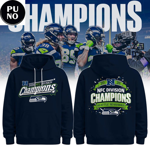Seattle Seahawks x NFC Division Champions 2026 Hoodie T-Shirt