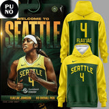 Seattle Storm 2026 Flau’jae Johnson Hoodie T-Shirt