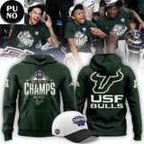 South Florida Bulls 2026 American Conference Men’s Basketball Tournament Champions Hoodie T-Shirt