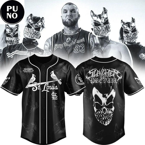 St. Louis Cardinals x Slaughter to Prevail 2026 Baseball Jersey