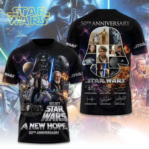 Star Wars 50th Anniversary 3D Apparel – TMTHU10159