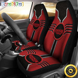 Stranger Things Logo Car Seat Covers Custom For Fans
