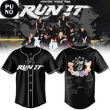 Stray Kids Run It World Tour 2026 Signature Skzoo Baseball Jersey