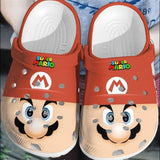 Super Mario Game Shoes Clogs Shoes For Men And Women