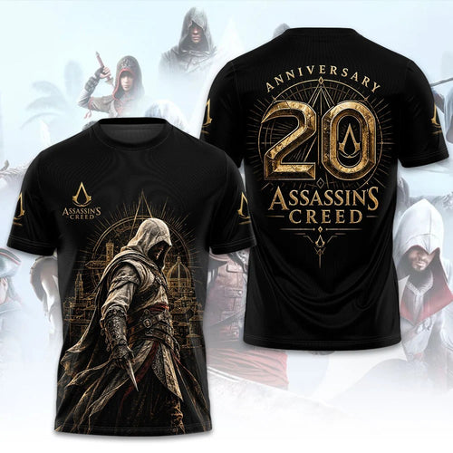 Assassin's Creed 20th Anniversary 3D Apparel – TMTHU10189