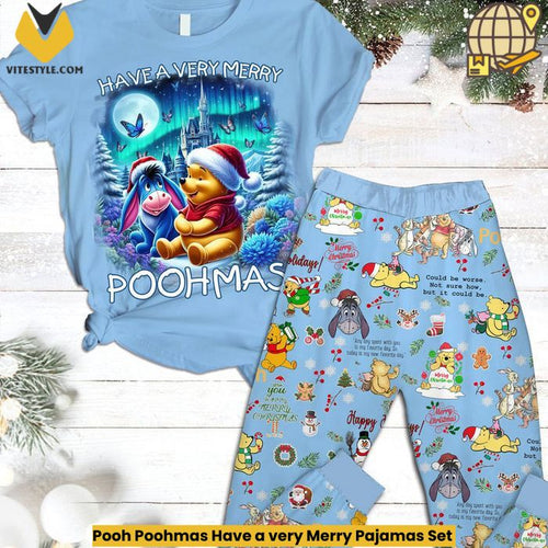 Pooh Poohmas Have a very Merry Pajamas Set