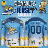 Toledo Walleye Peanuts Hockey Jersey