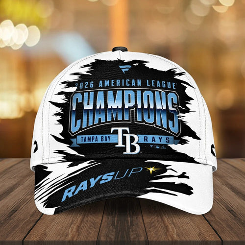Tampa Bay Rays 2026 American League Champions Classic Cap – MAITM15462