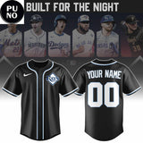 Tampa Bay Rays Fashion Black Out Replica 2026 Personalized Baseball Jersey