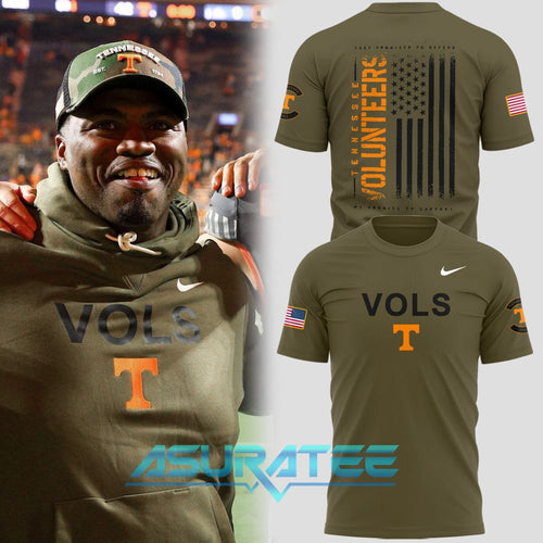Tennessee Volunteers x Military Appreciation 2025 Shirt