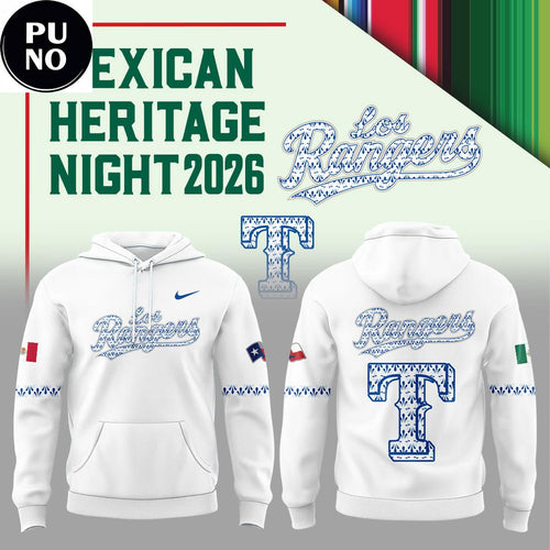 Texas Rangers Mexican Heritage Night 2026 Hoodie
