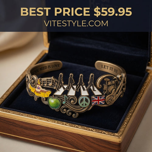 The Beatles 66th Anniversary Commemorative Cuff