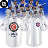 The Chicago Cubs Celebrate 150th Anniversary 2026 2nd Logo Baseball Jersey