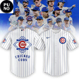 The Chicago Cubs Celebrate 150th Anniversary 2026 Double-diamond Logo Baseball Jersey