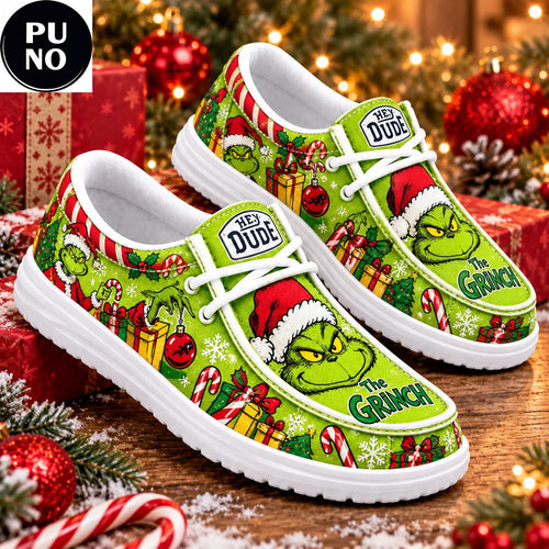 The Grinch Christmas 2026 Hey Dude Shoes
