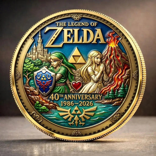 The Legend of Zelda 40th Anniversary Commemorative Coin – MAITM15514