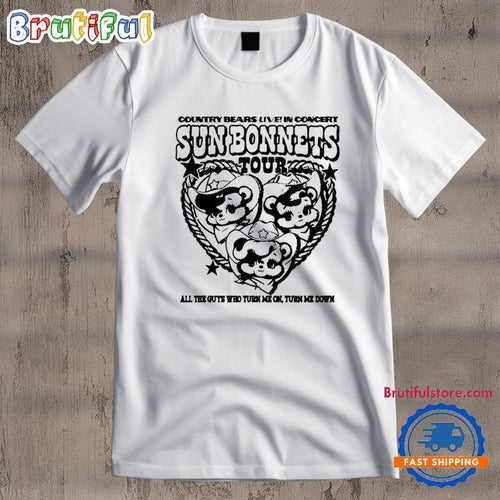 The Lost Bros Sun Bonnets Tour 2024 T Shirt