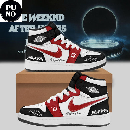 The Weeknd After Hours Till Dawn Tour 2026 Custom Name Air Jordan 1 Shoes
