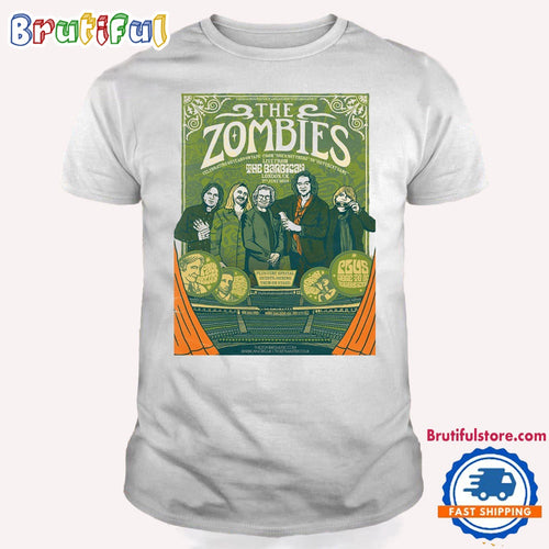 The Zombies June 7 2024 The Barbican London UK T Shirt