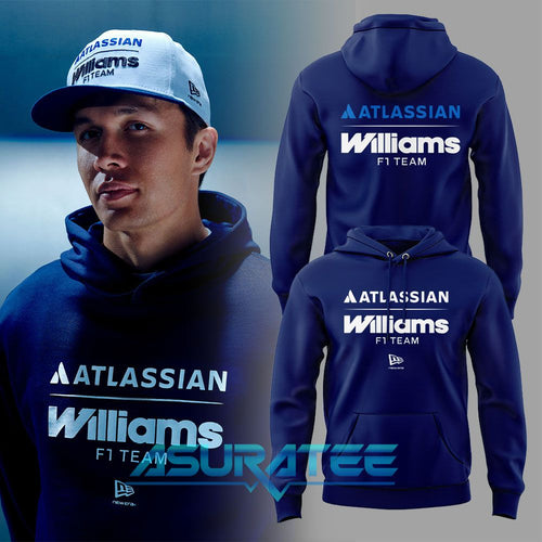 The brand New Atlassian Williams F1 Team x New Era 2026 Hoodie Set