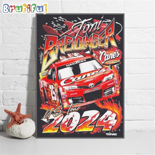 Toni Breidinger March 2024 Raising Cane’s Toni Breidinger Arca Tour Poster Canvas