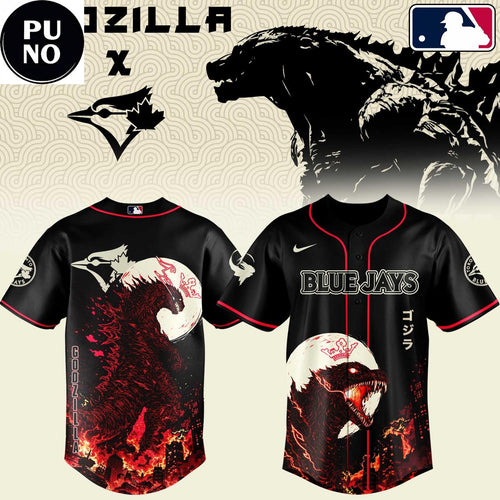 Toronto Blue Jays x Godzilla Minus Zero 2026 Baseball Jersey