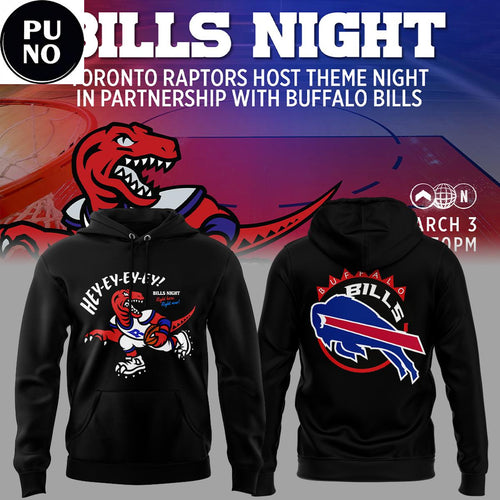 Toronto Raptors Bills Night 2026 Hoodie T-Shirt