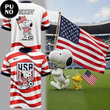 USA Soccer x Snoopy 2026 World Cup T-Shirt