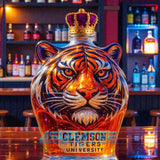 University of Clemson Tigers Whiskey Bottle
