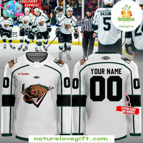 Utah Grizzlies 2026 Hockey Jersey New Uniform