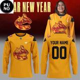 Vancouver Canucks Lunar New Year 2026 Year Of The Horse Personalized Hockey Jersey