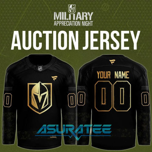 Vegas Golden Knights Military Appreciation Night Hockey Jersey 2025