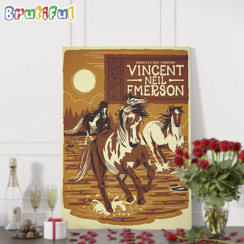 Vincent Neil Emerson Pickathon Happy Valley OR August 2-3 2024 Wall Art Poster Canvas