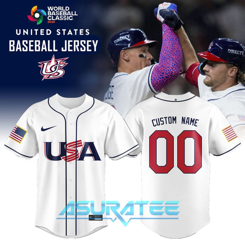 World Baseball Classic x USA Limited Edition 2026 Jersey White